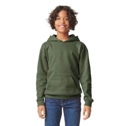 Gildan GIBSF500 SOFTSTYLE® MIDWEIGHT FLEECE YOUTH HOODIE L