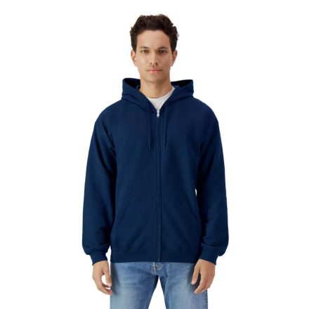 Gildan GISF600 SOFTSTYLE® MIDWEIGHT FLEECE ADULT FULL ZIP HOODED SWEATSHIRT 2XL