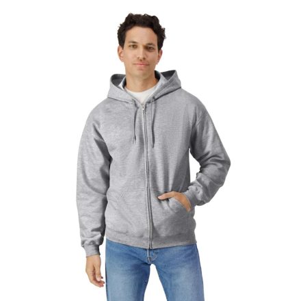 Gildan GISF600 SOFTSTYLE® MIDWEIGHT FLEECE ADULT FULL ZIP HOODED SWEATSHIRT 2XL