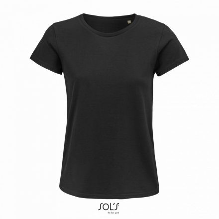 SOL'S SO03581 SOL'S CRUSADER WOMEN - ROUND-NECK FITTED JERSEY T-SHIRT M