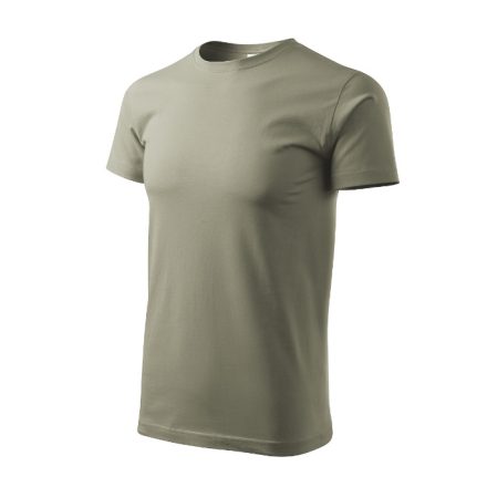 Heavy New póló unisex világos khaki M