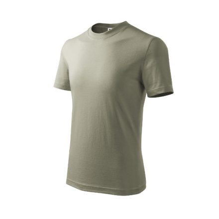 Basic póló gyerek világos khaki 122 cm/6 éves