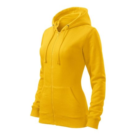 Trendy Zipper felső női sárga 2XL