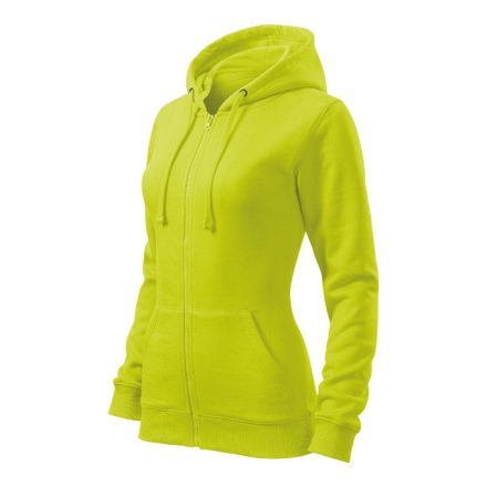 Trendy Zipper felső női lime XL